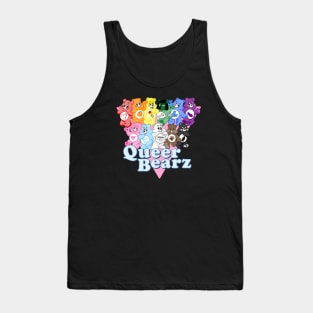 Queer Bearz Gang - pink triangle Tank Top